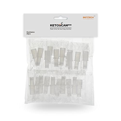 20 Stück KETOSCAN Mundstücke - für ACE KETOSCAN mini & lite - einzeln hygienisch verpackt - Original Ersatz-Mundstück