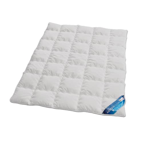 Schlafmond Medicus Clean Ganzjahres Allergiker Kinderdecke 100x135 cm - Winterdecke & Sommerdecke 135x200 Baumwolle - Steppdecke für Kinder - Made in Germany