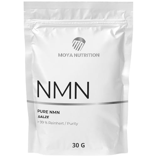Moya Nutrition NMN Salze | Pure Uthever® NMN > 99.9% | 30g Vitamin B3 | Premium Quality | NMN