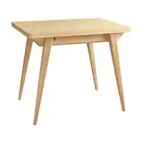 Ragaba Envelope Ausziehbarer Esstisch Ausklappbar B90/130 x H76 x T65 cm | Eschenholz