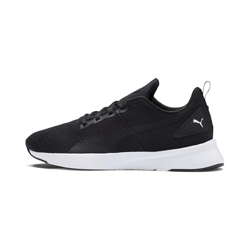 PUMA Unisex Adult Flyer Runner Laufschuhe, Schwarz Puma Black Puma Black Puma White, 44 EU