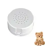 Rakiuty Diktiergerät für Stofftiere 30 Sekunden Aufnahme, 30s Aufnehmbares Soundmodul für Spielzeug, Aufnehmbares Soundmodul, Herzförmiger Diktiergerät, Sprachbox Zum Sprechen Spielzeugzubehör, Weiß