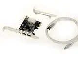 KALEA-INFORMATIQUE PCI Express PCIe auf FireWire 400 IEEE1394a 2+1 6-Punkt- und 4-Punkt-Ports Controller-Karte mit Via VT6315 Chipsatz. Mit Ilink-Kabel und Low- und HIGH-Profile-Winkeln.