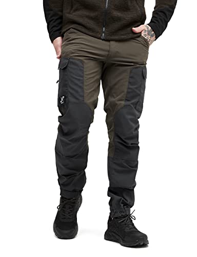 RevolutionRace Herren RVRC GP Pants, Hose zum Wandern und für viele Outdoor-Aktivitäten, Mud, L