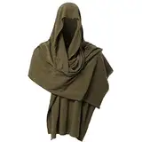 GRACEART Shemagh Taktisch Schamane Gugel Schal Mit Brosche