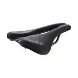 Selle Italia Novus Boost EVO Gravel TM Superflow – Gravel-Fahrradsattel, extra gepolsterter Rennradsattel, Superflow-Loch – Größe L3, Schwarz