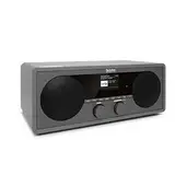 TechniSat DIGITRADIO 451 CD IR - Digital und Internetradio mit CD-Player (DAB+, UKW, Stereo, AUXin, Bluetooth-Audiostreaming, Spotify, USB, Ladefunktion, MP3 Wiedergabe, WLAN, 2 x 15 Watt) anthrazit