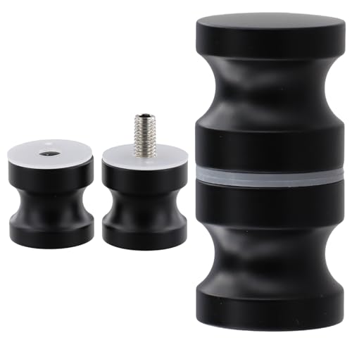 Anseom 1 Stück Duschtürknopf, Duschtürgriffe Beidseitig Aluminiumlegierung Duschtürgriffe Duschkabine Griff Chrom Dusche Türknopf, Glastür Griff Geeignet für Bad Küche Büro (30mm)