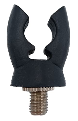 Rutenauflage Deluxe Rubber Butt Grip schwarz