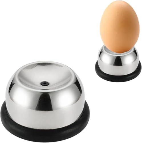 Eierstecher Eierpicker, Eierstecher Aus Edelstahl, Eipicker Eidorn, Eier Piekser, Loch Schläger Egg Gadget, Küchenutensilien für Dining Bar Cooking Egg Eieröffner(Schwarz)