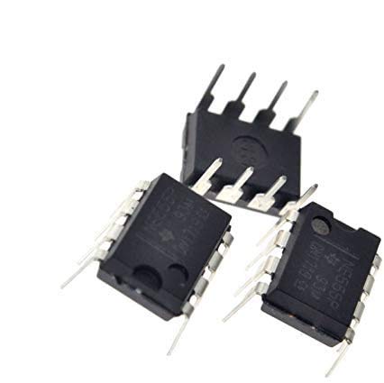 10 STÜCKE NE555 555 DIP-8 IC Timer NEUE GUTE QUALITÄT PRÄZISIONSZEITEN