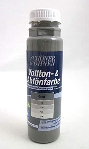 Voll- und Abtönfarbe Grau 250 ml