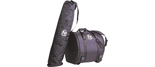 LP Latin Percussion LP539-BK Timbale Taschenset, 2 Taschen, für Timbales und Ständer, gefütterte Nylontasche, Tragegurt