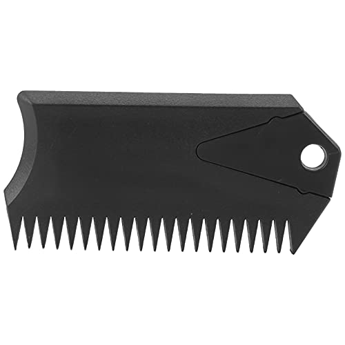 Faceuer Surfboard Wax Comb, Verschleißfester Surfboard Wax Remove Comb Lightweight für Surfboards zum Reinigen von Druckbiegen für Führungsschienen für Skateboards