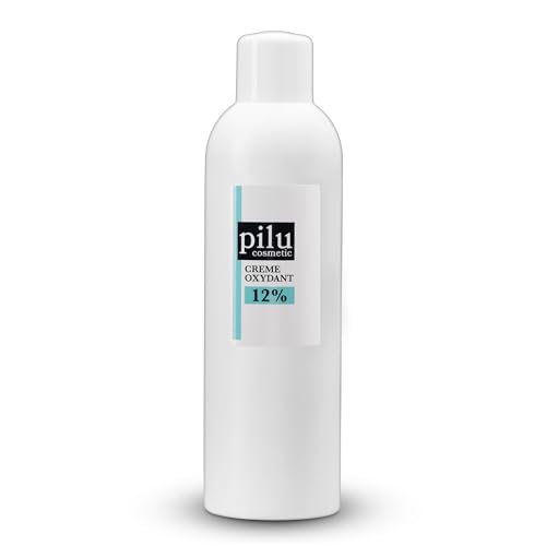 pilu cosmetic Creme Oxydant 1000ml 12% Entwickler I Wasserstoffperoxid für Haarfarbe, Haartönung, Blondierung, Abmattierung I Cream Developer