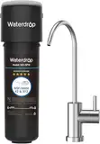 Waterdrop 10UB Untertisch Wasserfiltersystem mit Dediziertem Wasserhahn, NSF/ANSI 42 Zertifiziert, 30.000 Liter Wasserfilter Trinkwasser, Reduzieren 99,99% Blei, Chlor, Schlechten Geschmack