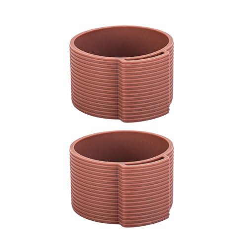 2Pcs Manuelle Kaffeemühlen Handkurbel Mühle Schleifen Silikon Hülse Haushalt Manuelle Kaffeemaschine Zubehör