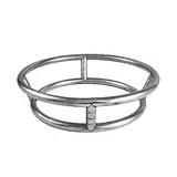 Wok-Ringregal, Edelstahl-Wok-Topfständer, rundes Topfregal für Zuhause, Küche, Universal-Wok-Stützständer, für Gas- und Induktionsherde (23 cm)