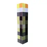 FOGAR Craft Fackel Lampe - 11 Zoll LED MCERS Nachtlicht, USB wiederaufladbar für Nachttischlampe, Mine-craft Lampe, für Kostüm Cosplay, Kinderzimmer Wohnzimmer Gaming Room Study Room (Gelb)