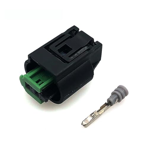 CXVFY 1 Set mit 2-poligen Kabelverbindern/die Motorkühlmitteltemperatur, automatischer wasserdichter Sensor-Buchsenstecker, kompatibel mit 1-9676644-1 968405-1(5 sets)