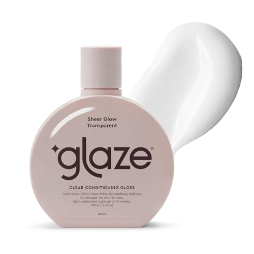 Glaze Sheer Glow Transparentes klares pflegendes Glanzmittel 190ml (2-3 Anwendungen) Preisgekröntes Haarglanzmittel. Kein Anrühren, Schweinerei - garantierte Ergebnisse in 10 Minuten