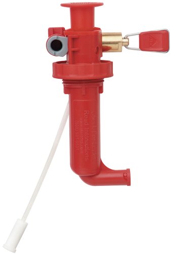 MSR Unisex-Erwachsene DragonFly Stove Fuel Pump Campingkocher, Rot/Schwarz, One Size