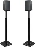 Mounting Dream Lautsprecherständer höhenverstellbar für Satelliten bis zu 5KG, 2er-Set Bodenständer