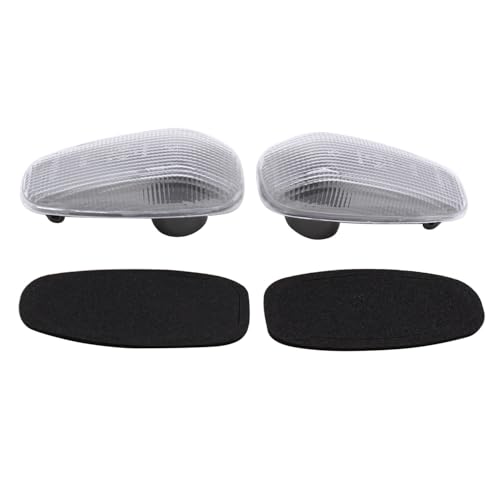 SHLPDFM 2x Seitenblinker Blinkleuchte links + rechts Set für Mercedes-Benz CLK E-Klasse SLK Sprinter Vaneo V-Klasse Vito 2108200921 (Weiß)