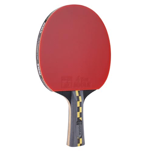 JOOLA 54195 Carbon Pro ITTF Zugelassener Tischtennis-Schläger für Fortgeschrittene Spieler - Carbowood Technologie, mehrfarbig, one size