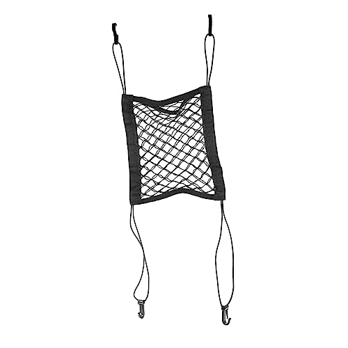 CHICAMPERA 1Stück Autositz Netztasche für Ordnung im Fahrzeug Premium Mesh Organizer für Rücksitz Strapazierfähig und Leicht zu Installieren zur Aufbewahrung von Wasser Zeitungen und Mehr