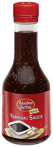Bamboo Garden - Teriyaki Sauce , Würzsauce zum Marinieren von Fleisch und Fisch , 1 x 200 ml (Verpackungsdesign kann abweichen)