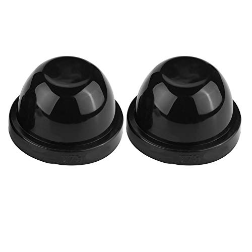 LED Staubkappe Staubkappen-Set 2 Stück 75 mm Innendurchmesser Gummi Gehäuse Dichtkappe Staubschutz für LED-Scheinwerfer