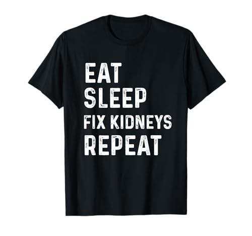 Nierenärzte Dialysetech Nephrologie Krankenschwester Blasennierenbildung T-Shirt