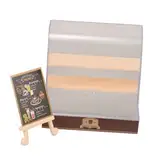 BCOATH Dollhouse Miniatur Kuchenstand Vitrine Modell Für Puppenhaus Klarer Aufbewahrungsschrank Für Figuren Und Süßigkeiten Dekorativer Backwarenständer Für Kreative Spielszenen