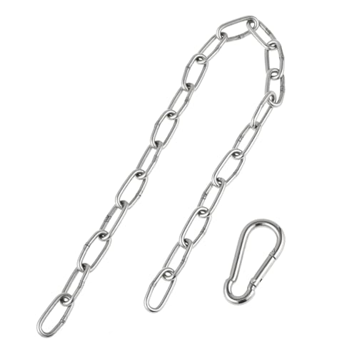 JUMPLAWN 1Stück Kette für Bodybuilding Übungen Hochleistungs Fitnessgeräte mit Dual Grip Seil für Effektives Training für Schultern