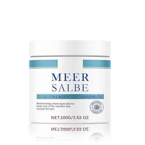 Meer Salbe Plus, Aktiv Neu Meersalbe gegen Hände und Nägel Behandeln, Befeuchtet extrem trockene Hände, Meerwassersalbe zum Feuchtigkeitspflege für alle Hauttypen (1P)