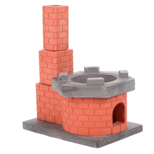 Milisten Küchenherd für Spielset für Rollenspiele Vielseitig Einsetzbar Fördert Kreativität und Kochkünste Puppenhaus Zubehör für Kleine