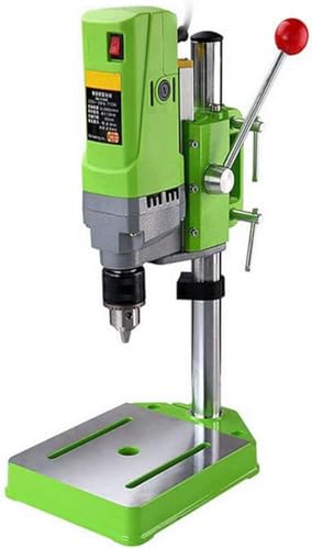 710W Mini Tischbohrmaschine Elektrische Tischbohrmaschine Metallherstellung Bohrfutter 1-13mm Tischlerbohrmaschine Einfach zu bedienen für Anfänger und Profis