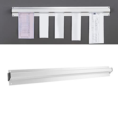 VTOSEN Check Rack, Aluminiumlegierung Slide Check Rack, 60 Cm Tickethalter Wandhalterung Für Küchenrestaurant