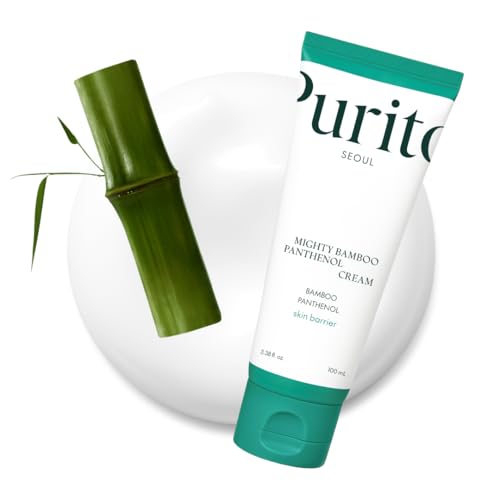 PURITO Panthenol Cream, Glow Skin, Skin Barrier Repair, for All Skin Types, Daily Face Moisturizer, Vegan & Cruelty-Free, Korean Skin Care, Glass skin, 3.38fl.oz / 100ml