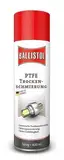 BALLISTOL 25607 Teflon-Spray 400ml – Dauerhafte Trocken-Schmierung mit hoher Gleitfähigkeit - Reibungsminderung