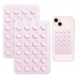 2 Stück Silikon Handy Saugnapf Halterung,Silikon Handyhalterung Saugnapf Handy Kleber Rückseite Saugnapf,Octobuddy Phone Suction Handyhalter,silikon Saugnäpfe Handyhülle Rückseite,Handyhüllen