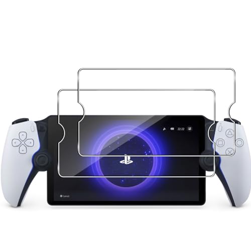 Locofun 2 Stück Schutzfolie für Sony PS5 PlayStation Portal für Panzerglas, 9H Härte Panzer Schutz Glas Panzerfolie Zubehör, HD Displayschutz Folie, Anti-Kratzer Schutzglas