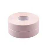 Yolispa Wannendichtband selbstklebend 3.2M PVC Selbstklebend Flexibles Dichtband Toilette wasserdicht selbstklebende Streifen für Küchen und Badezimmer Toilett