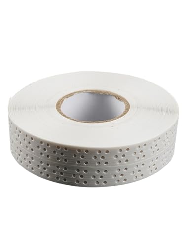 Generisches Nahtabdeckband, 40M*5CM PVC Gipskarton Fugenband, Selbstklebend Trockenbau-Klebeband Kantenschutz Dichtungsband für Wandecken ausbessern, Wandrisse ausbessern