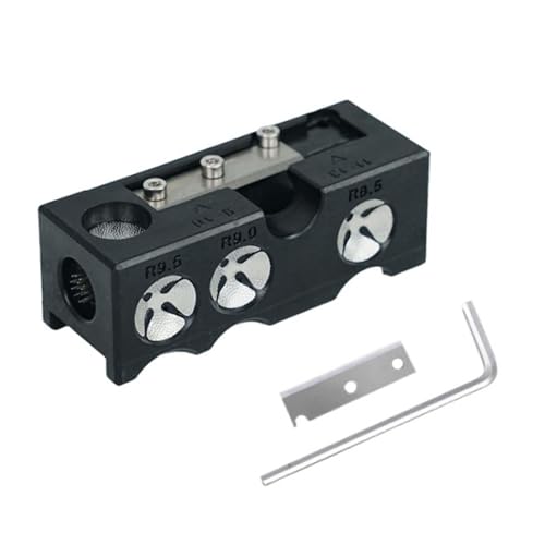 Baoblaze Pool-Queue-Spitzen-Reparaturwerkzeug, Billard-Queue-Spitzen-Reparatur-Set, Billard-Wartung, praktischer, langlebiger Pool-Queue-Spitzenformer zum