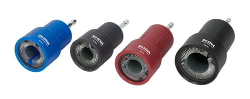 SW-Stahl 10354L Bolzenreiniger-Satz, 1/4, LKW, 4-teilig | Bolzenreiniger 4-teilig Edelstahl I LKW Bolzenbürsten 12mm I Schraubenreinigungsset Nylonborsten I Stehbolzen Reinigungswerkzeug 1/4 Antrieb