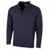 Calvin Klein Herren Heather Half Zip Pullover - Denim/Marineblau - L