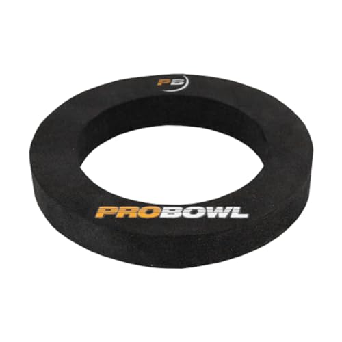 EMAX | Pro Bowl - Neoprene Ball-Teller | Bowling Ball Cup | Bowling-Zubehör für Vitrine Deko | Präsentationsständer - Schwarz