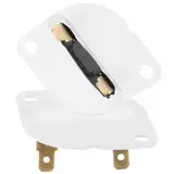HOOTNEE 2 Stück Trocknersicherung, Trocknerheizung, Ersatz Trocknerthermostat, Ersatz Gerätethermostat, Trocknerteile, Heizelement Für Trockner, Professionelle Trockner Thermosicherung,
